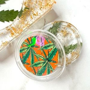 420 Resin Weed Ashtray & Grinder Set